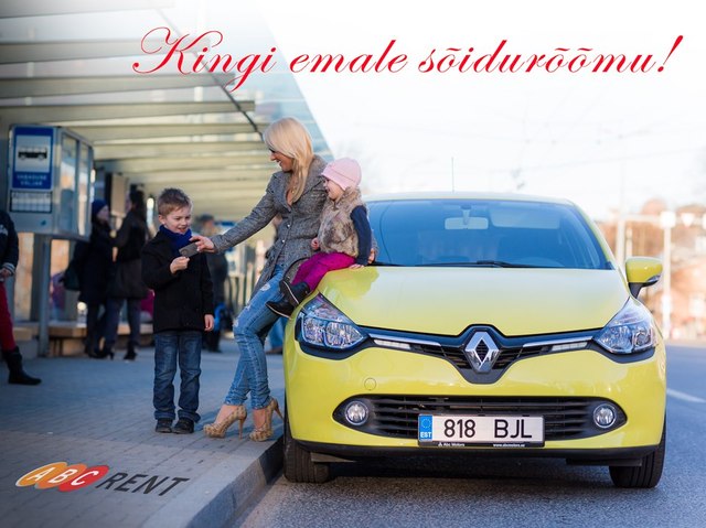 Rendiauto emadepäevaks